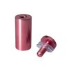 Outwater Round Standoffs, 2 in Bd L, Aluminum 1 in OD 3P1.56.00588